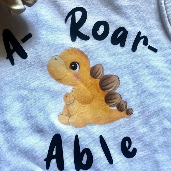 A-Roar-Able Baby Onesie - Picture 2 of 2